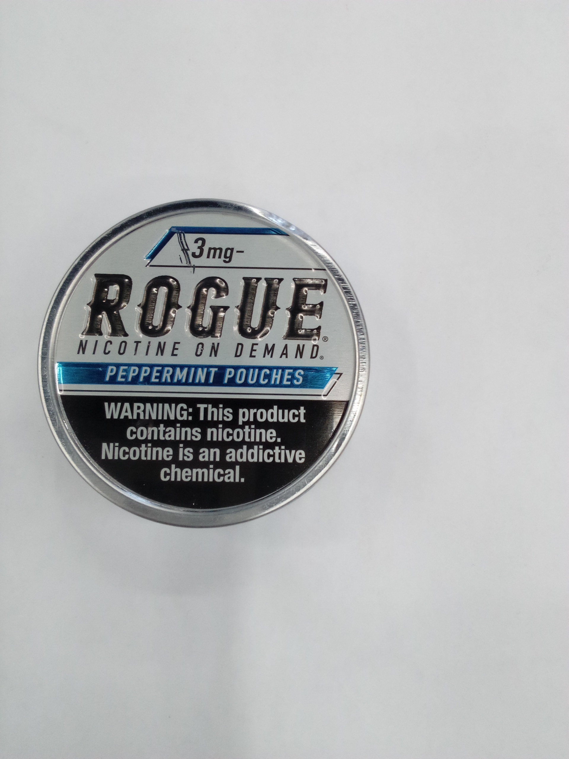 Rogue peppermint pouches 3mg