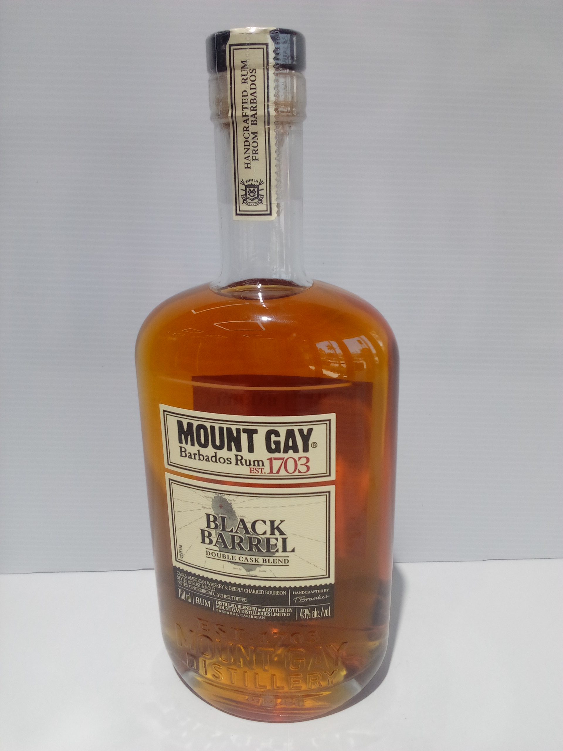 Mont Gay 750 Ml Blck Barrel