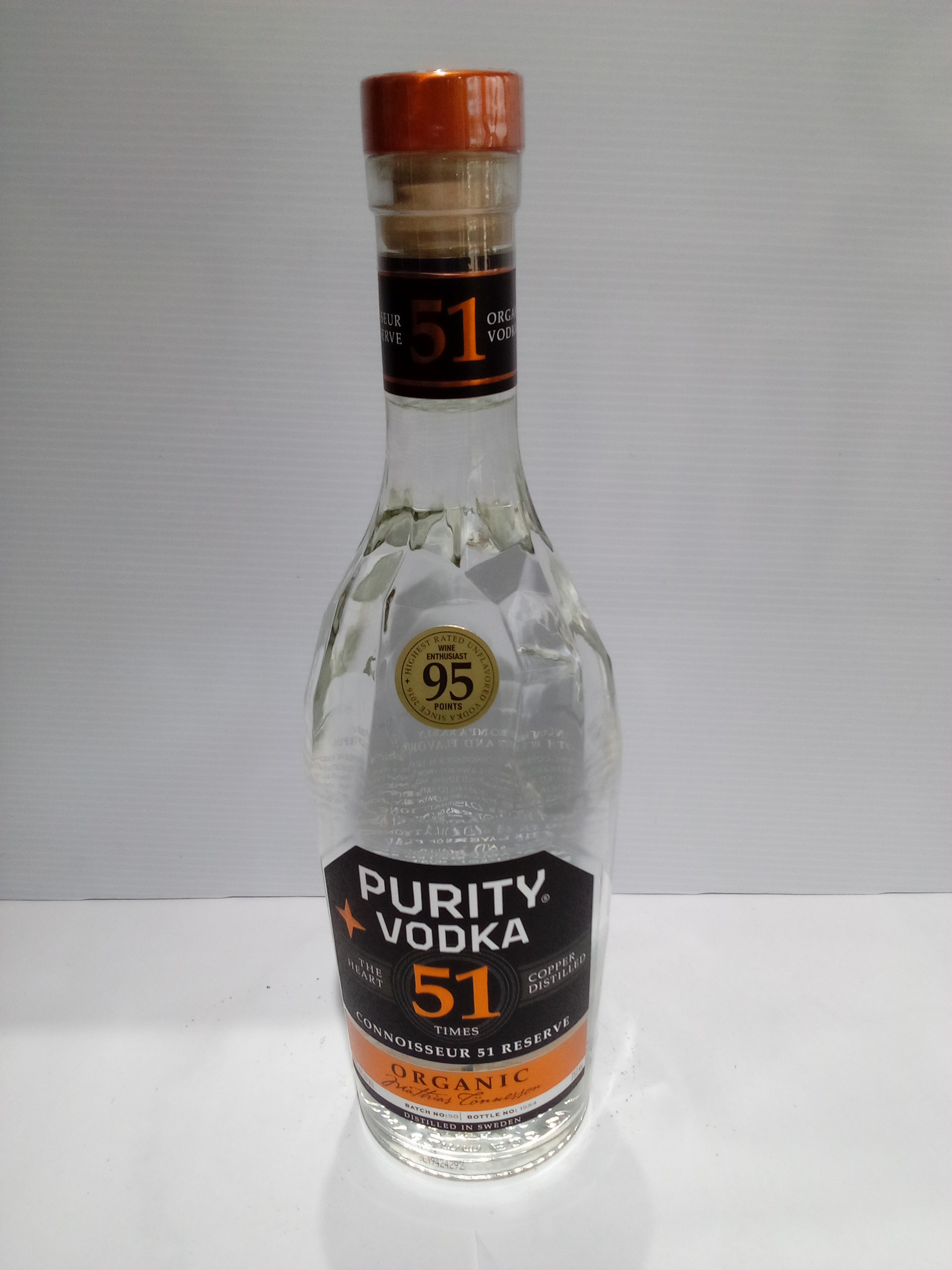 Purity Vodka 750 Ml