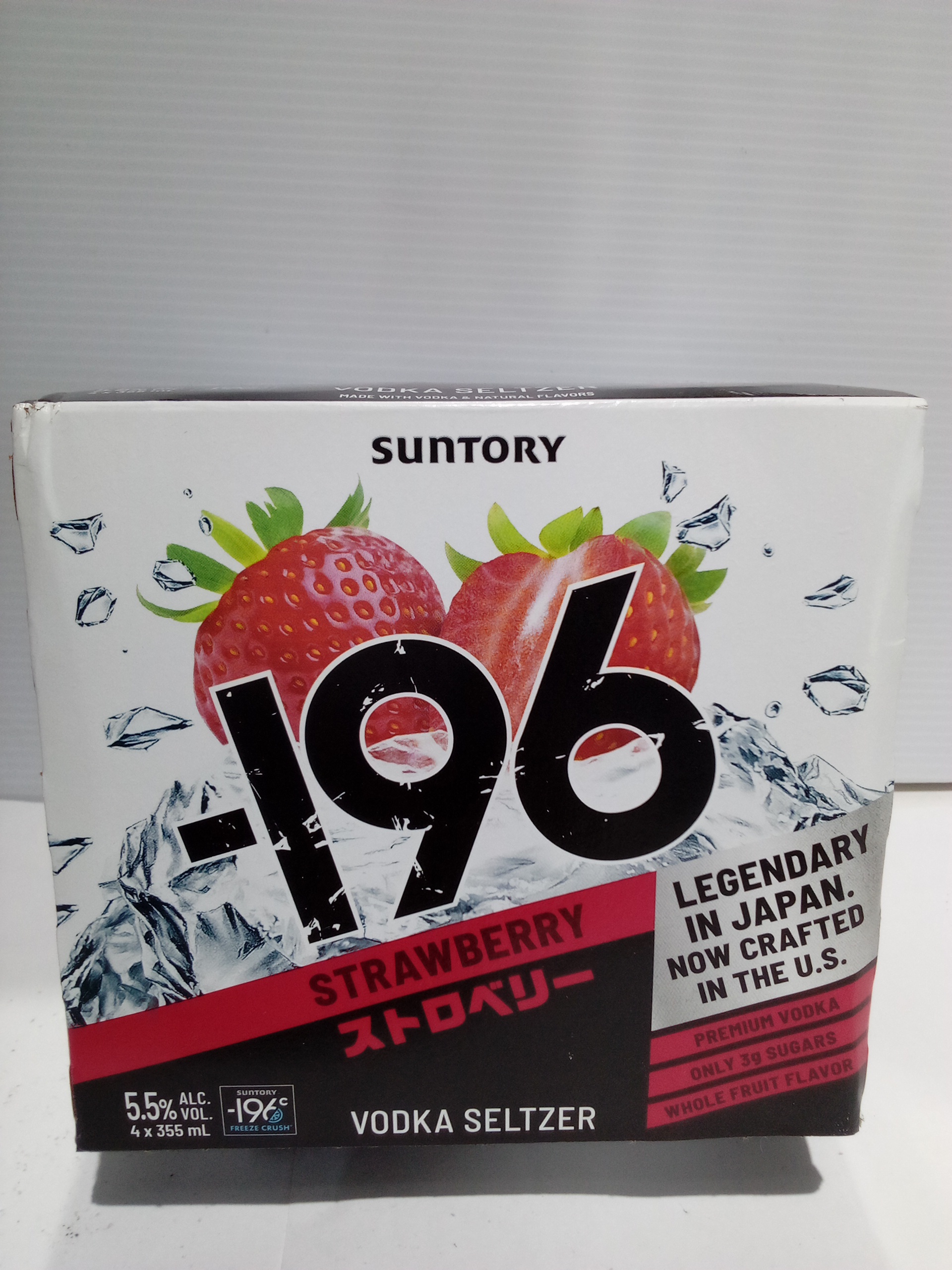 Suntory -196 Strawberry 4pack