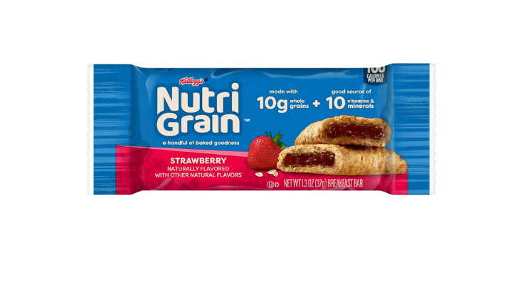 Nutri-Grain Whole Grain Soft Baked Strawberry Breakfast Bar