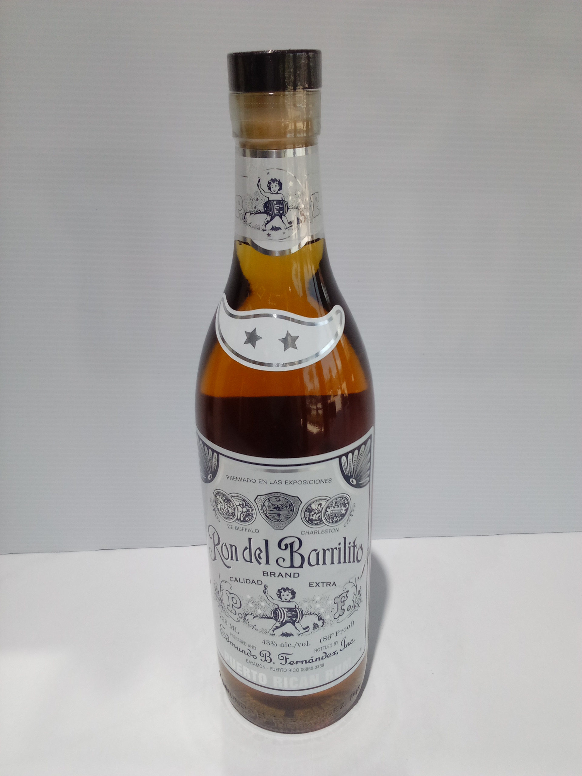 Ron Del Barrilito  Extra 750 Ml