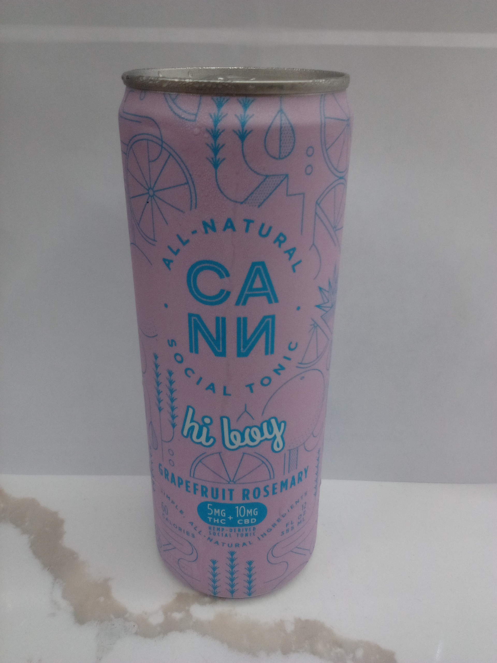 Cann grapefruit rosemary