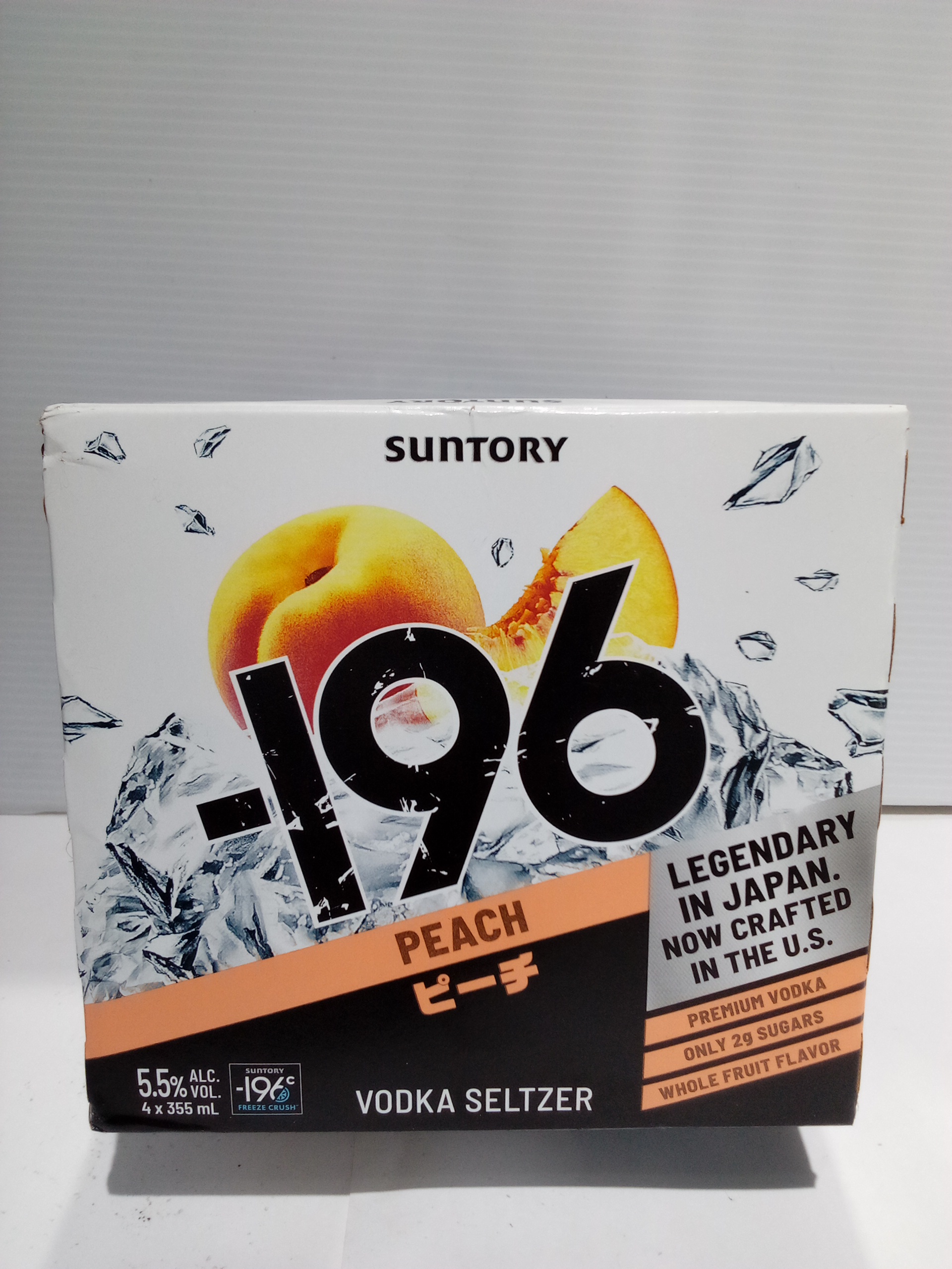 Suntory -196 Peach 4pack
