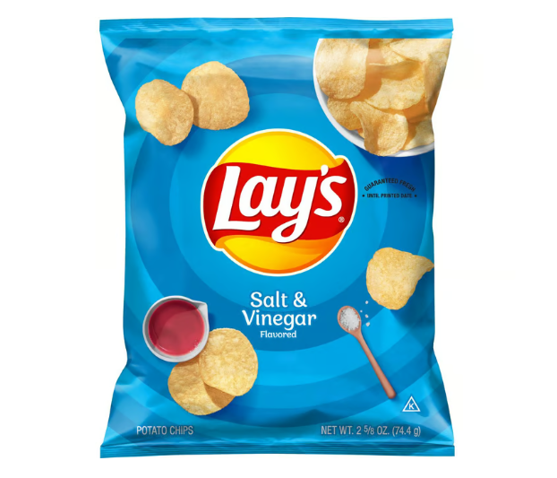 Lay's Salt & Vinegar Flavored Potato Chips