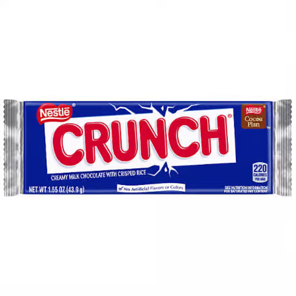 Crunch Creamy Milk Chocolate Bar with Crisp Rice