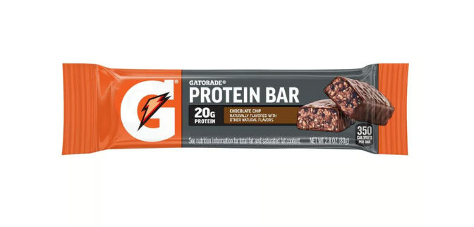 Gatorade Recover Chocolate Chip Whey Protein Bar
