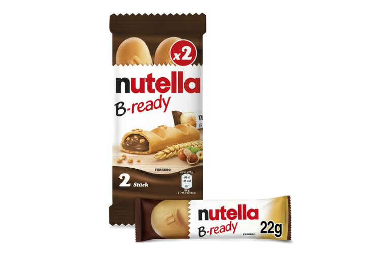 Nutella B-Ready Crispy Wafers
