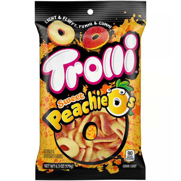 Trolli Sweet Peachie Os Gummies