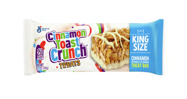 Cinnamon Toast Crunch King Size Treat Bar