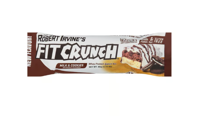 Fit Crunch Milk & Cookies Whey Baked Protein Bar