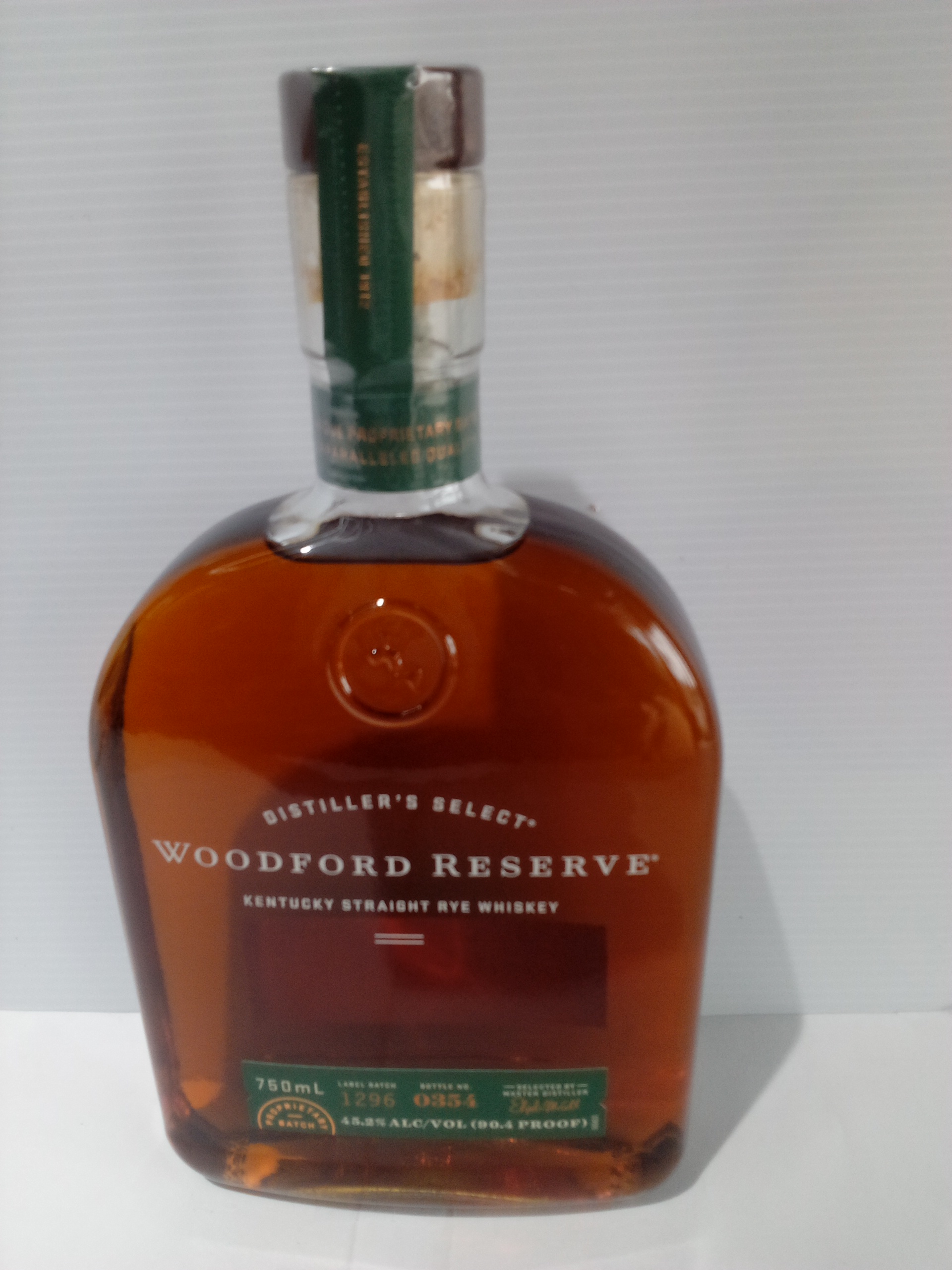 Woodford Reserve Straight Rye 750ML
