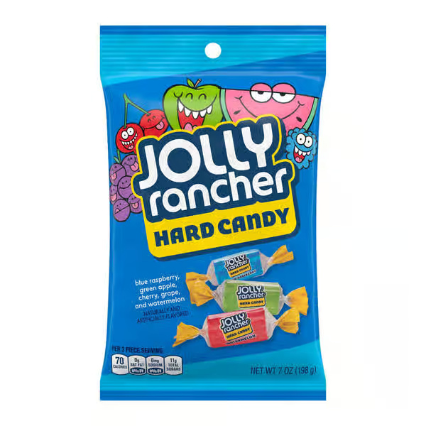 Jolly Rancher Original Assorted Fruit Flavored Hard Candy
