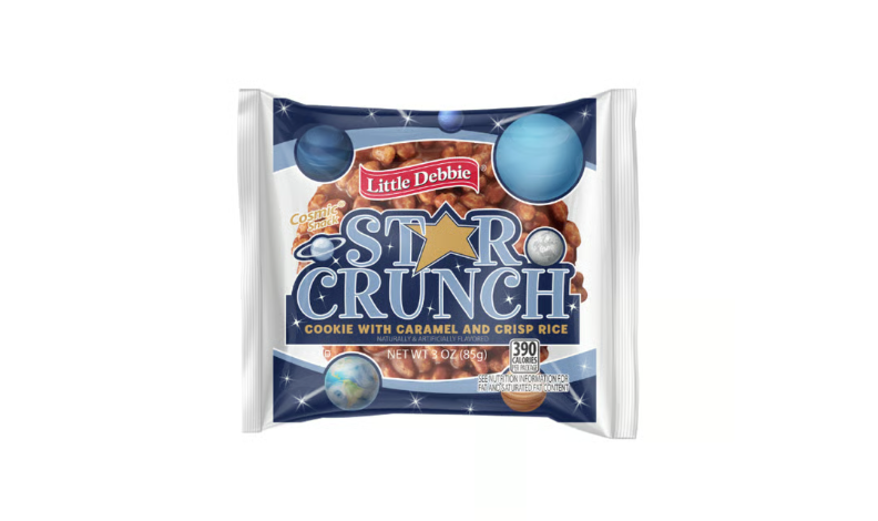 Little Debbie Star Crunch Cookies with Caramel and Crisp Rice