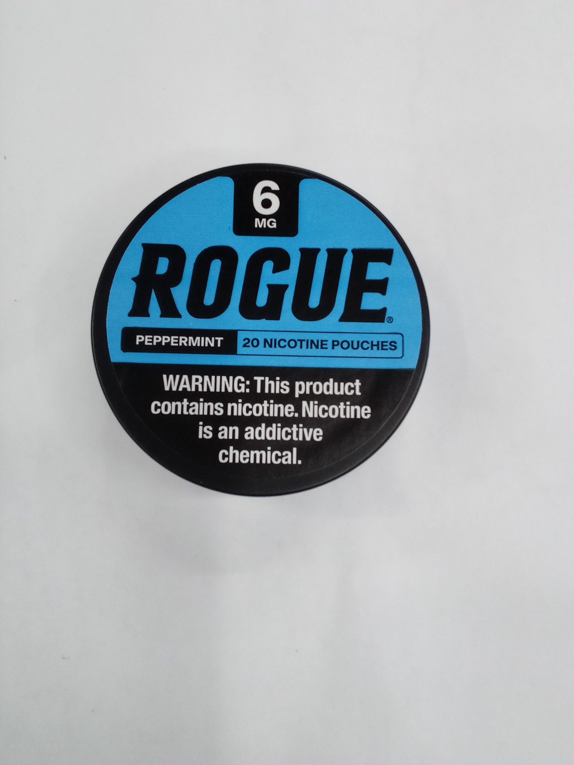 Rogue peppermint pouches 6mg