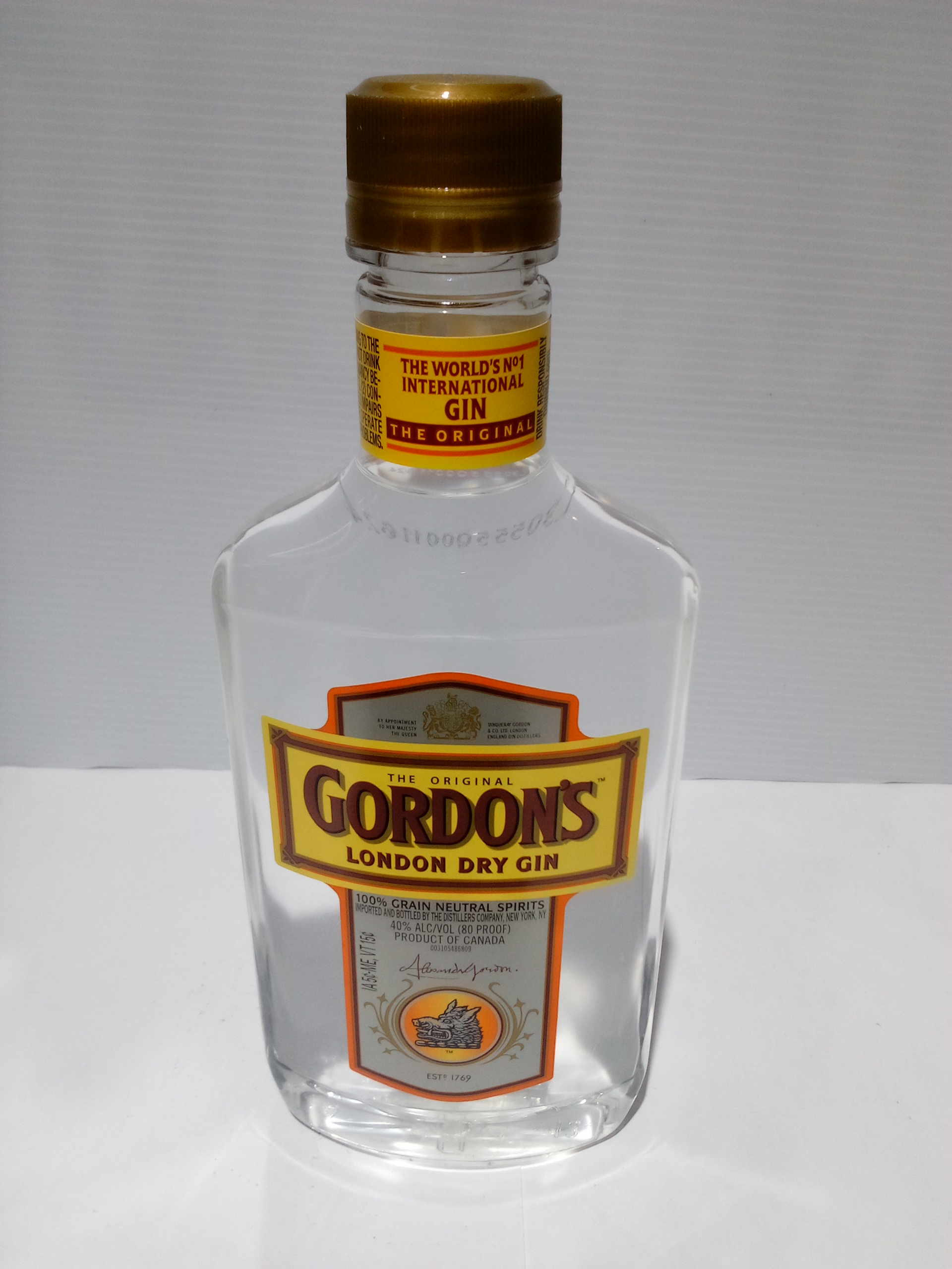 Gordon's Dry Gin 375ML