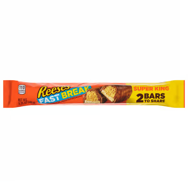 Reese's Fast Break Peanut Butter Nougat Candy Bar King Size