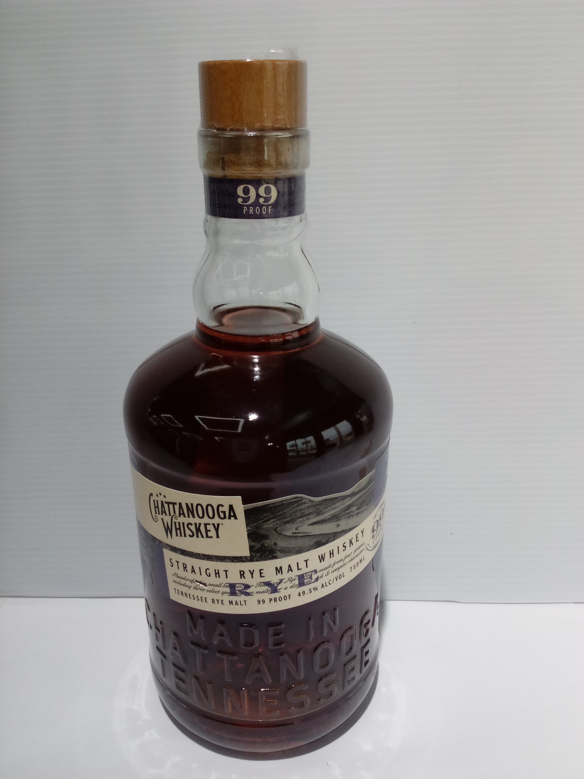 Chattanooga whiskey straight rye Malt
