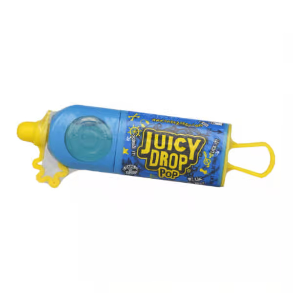 Juicy Drop Pop Blue Rebel Candy