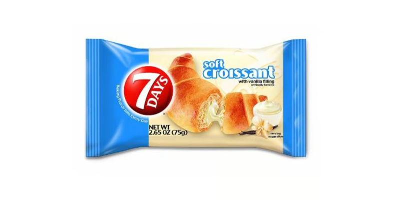 7 Days Soft Vanilla Filling Croissant