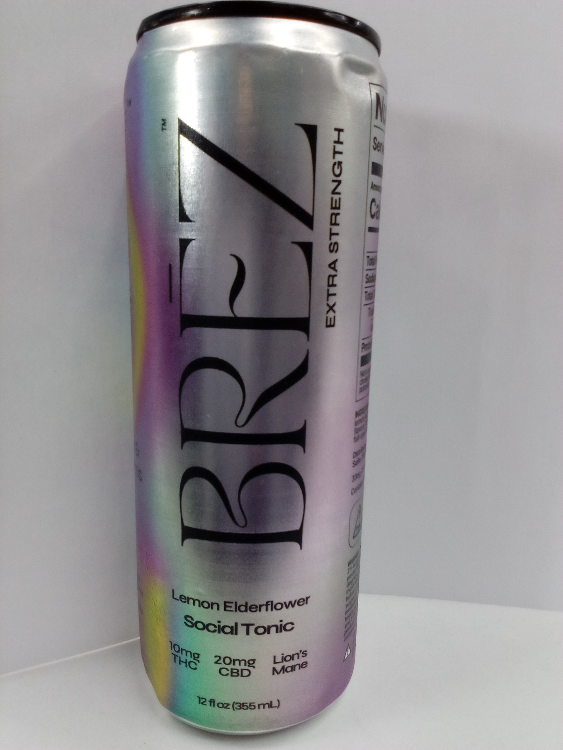 Brèz Lemon Elderflower Social Tonic