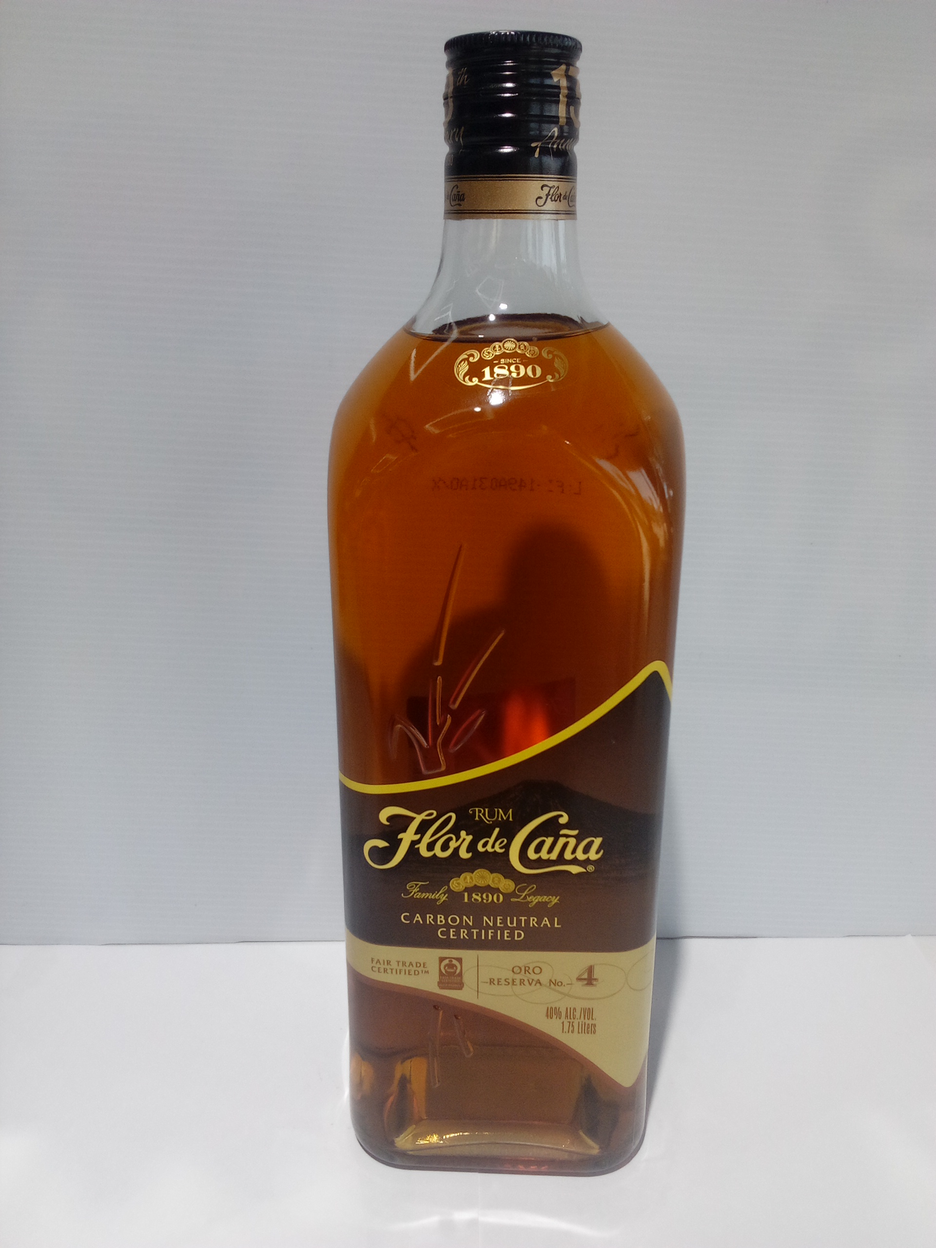 Flor De Caña Oro # 4 1.75 Ml