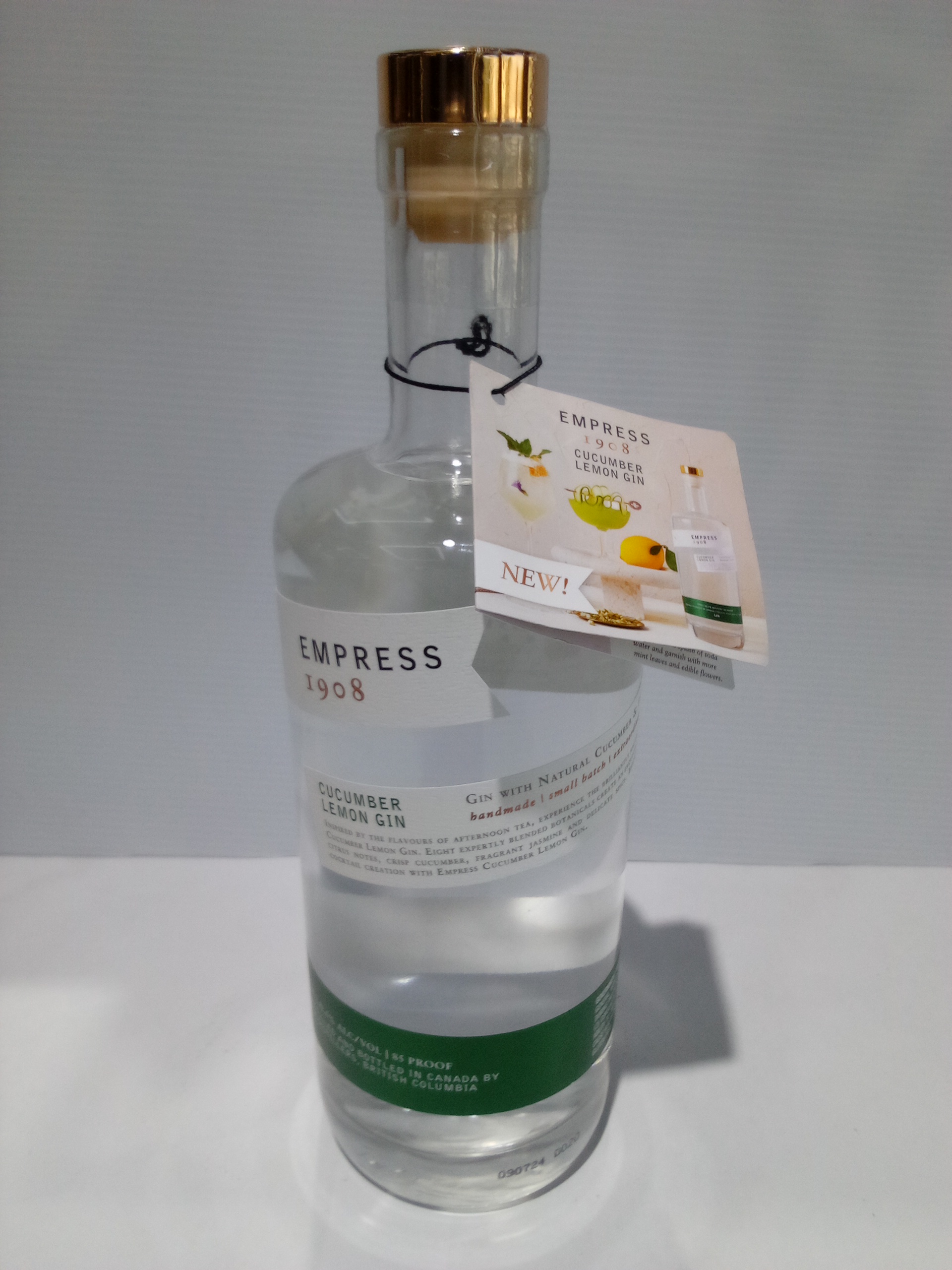 Empress 1908 Cucumber Lemon Gin 750ML