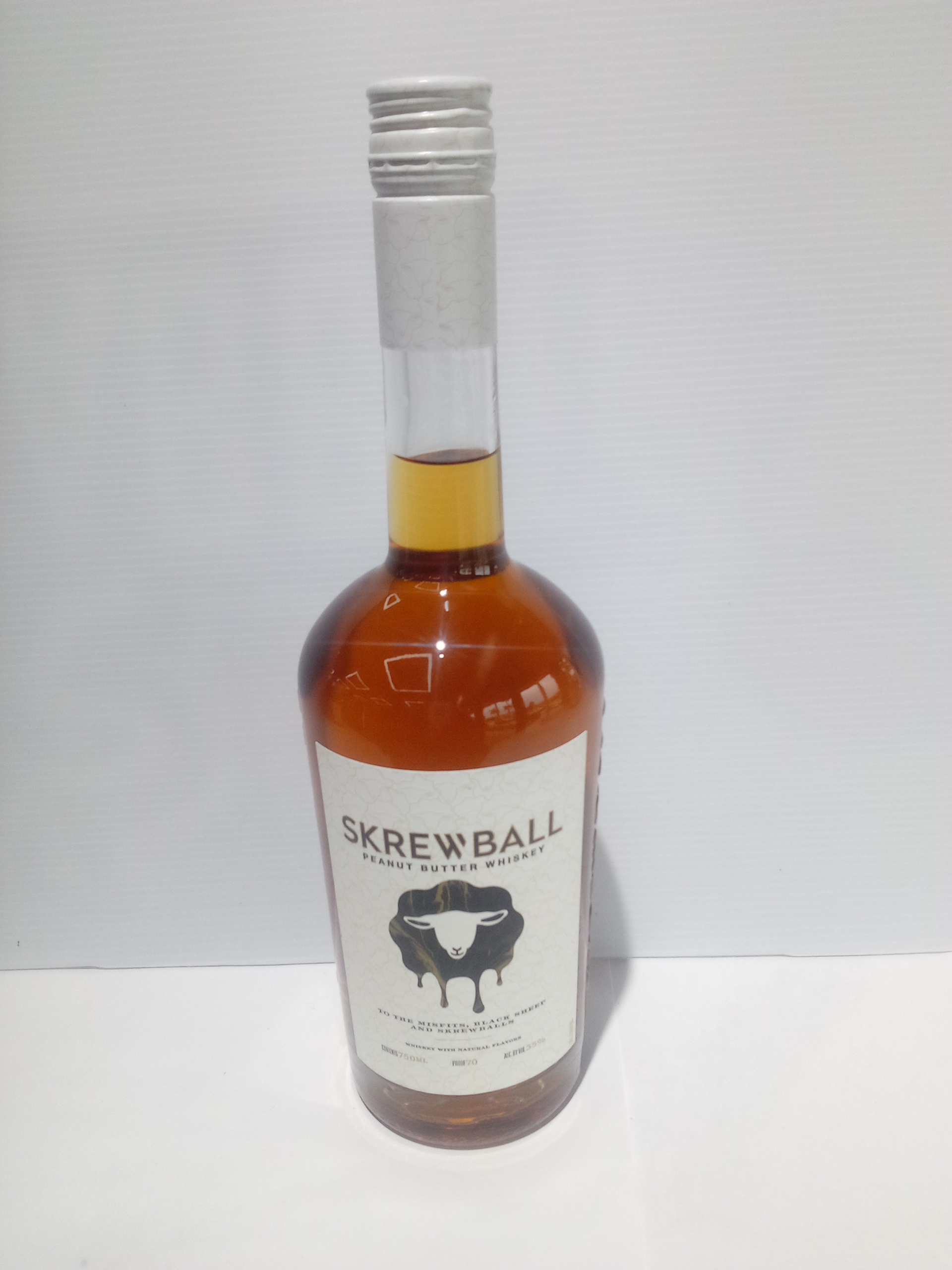Skrew Ball Peanut Butter 750ML