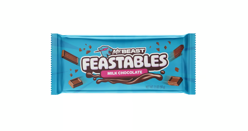 Mr. Beast Feastables Milk Chocolate Bar