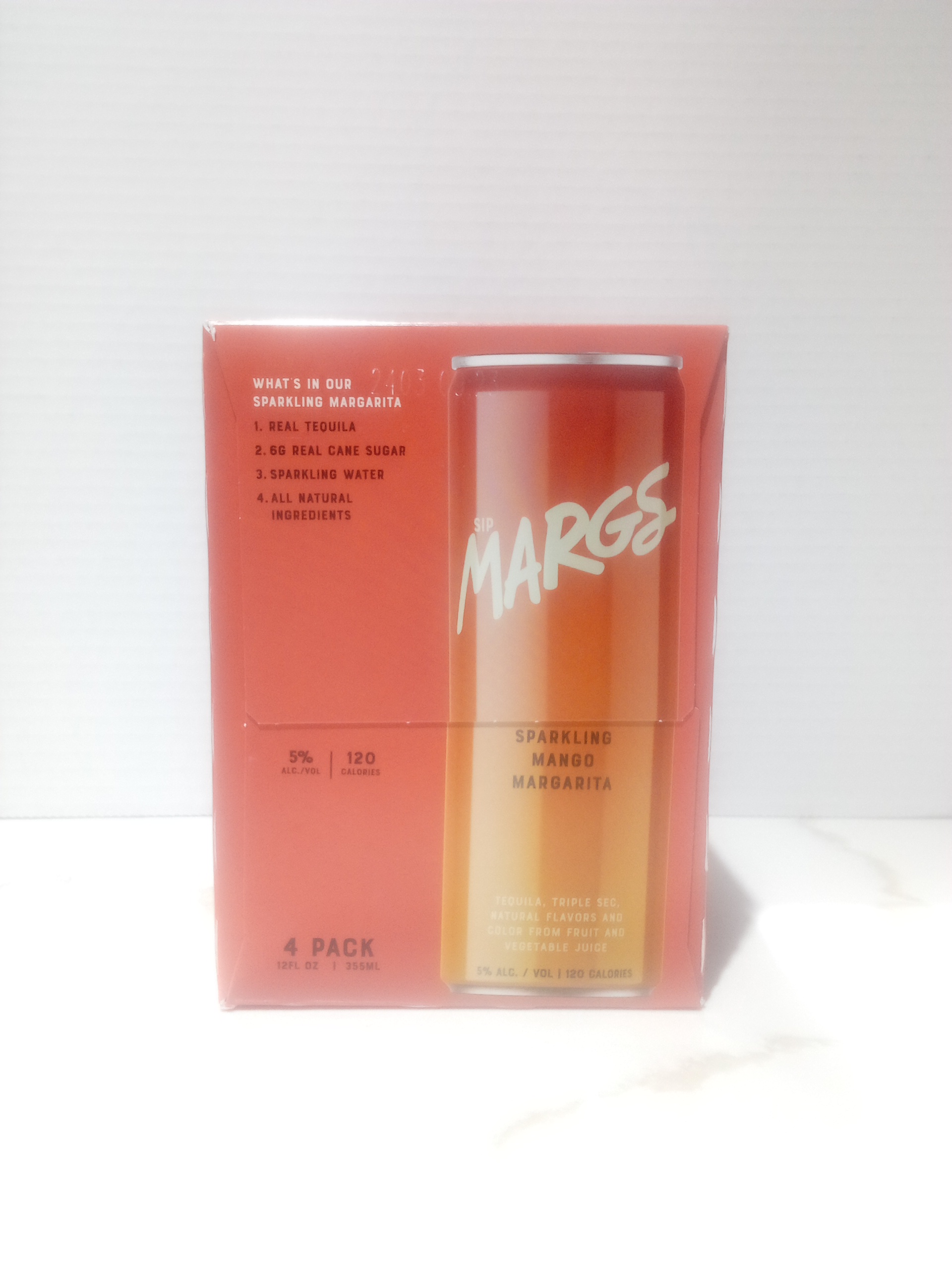 Sip Margs Mango Margarita 4pack
