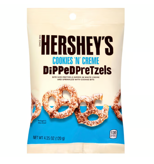 Hershey's Cookies 'N' Creme Dipped Pretzels