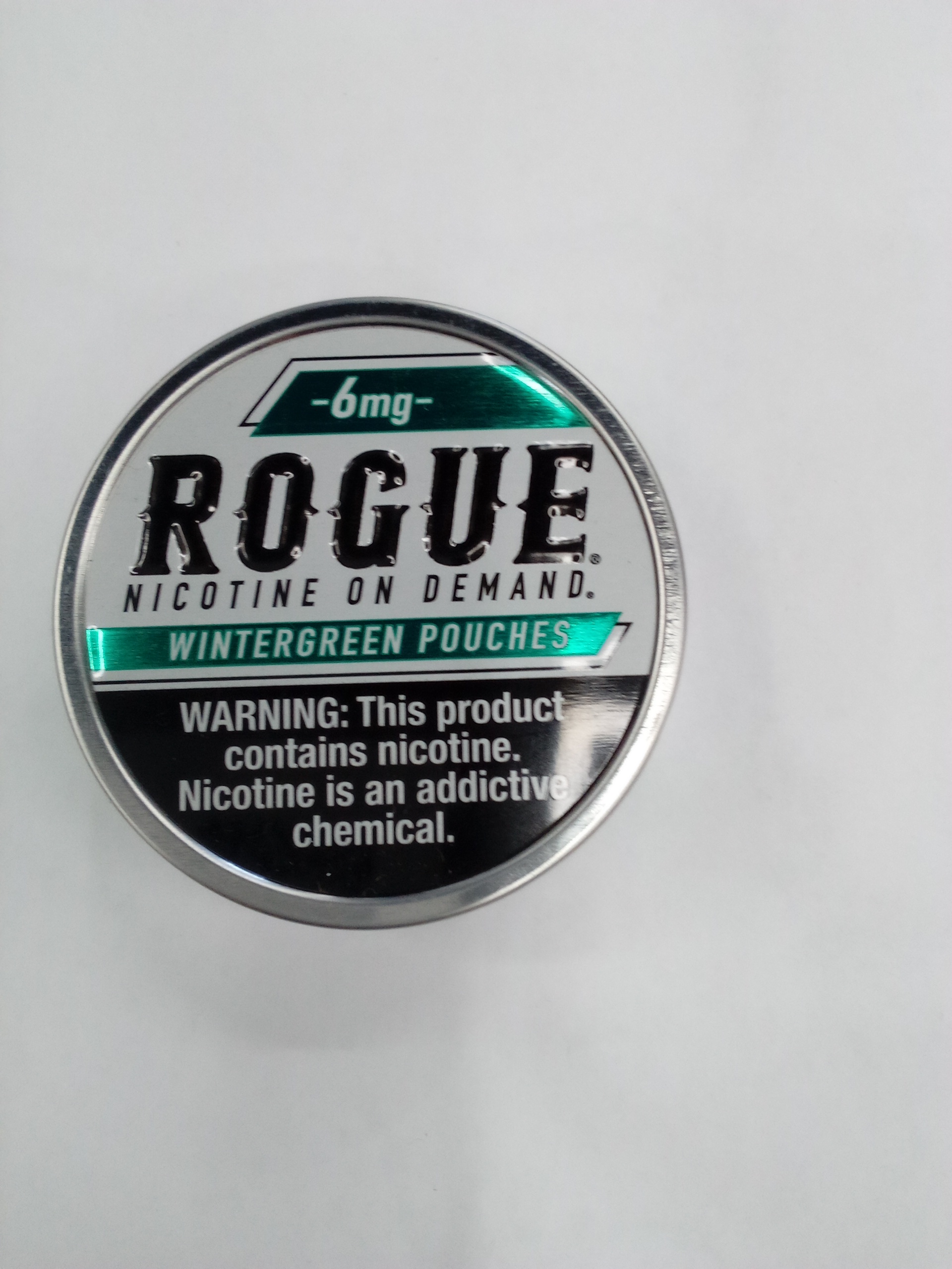 Rogue Wintergreen pouches 6mg