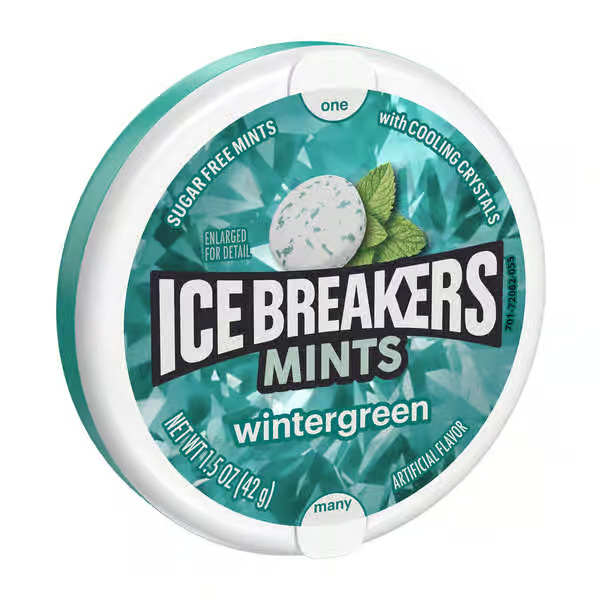 Ice Breakers Sugar Free Wintergreen Mints
