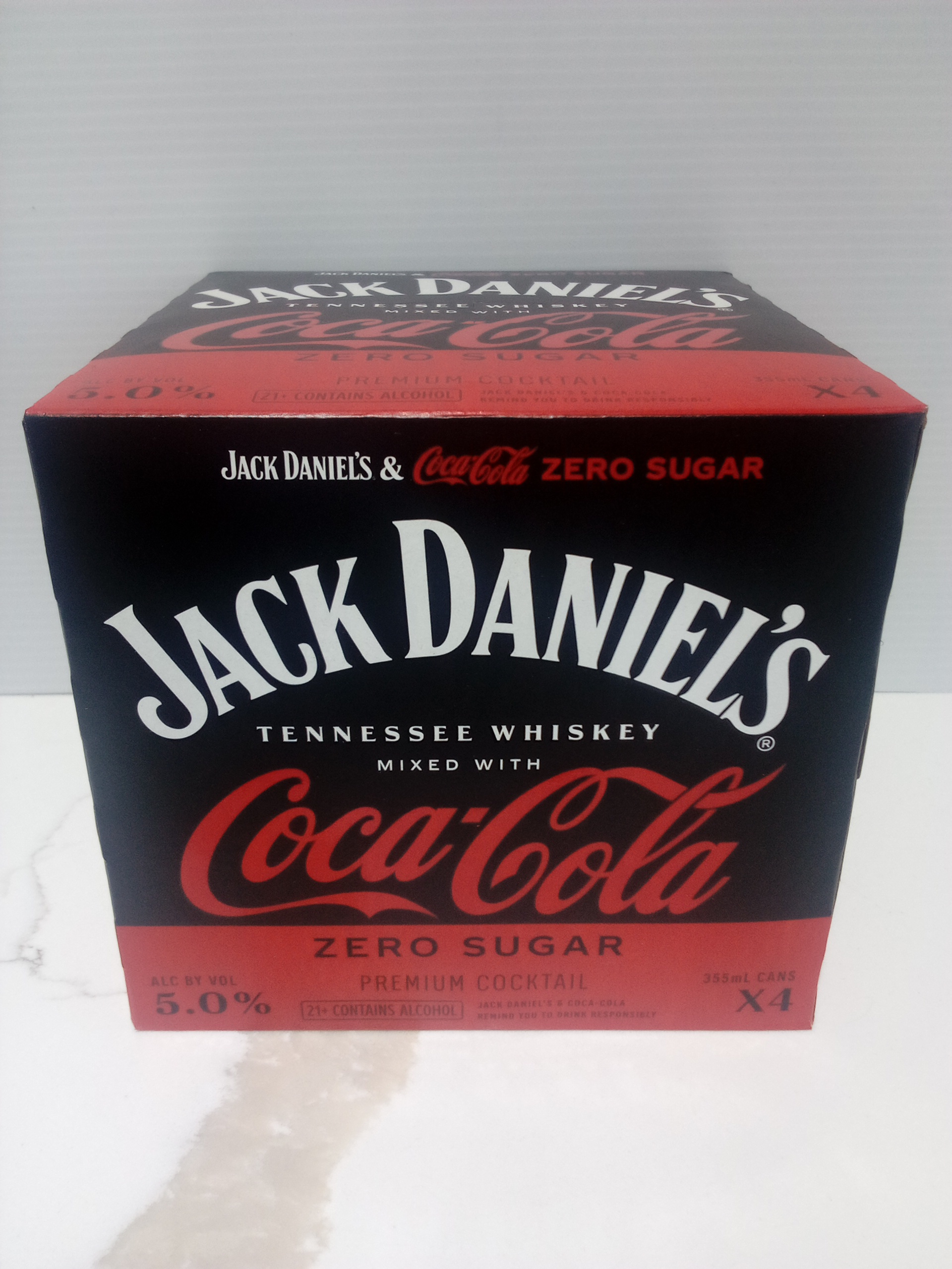 Jack Daniel's Coca-cola Zero Sugar 4p