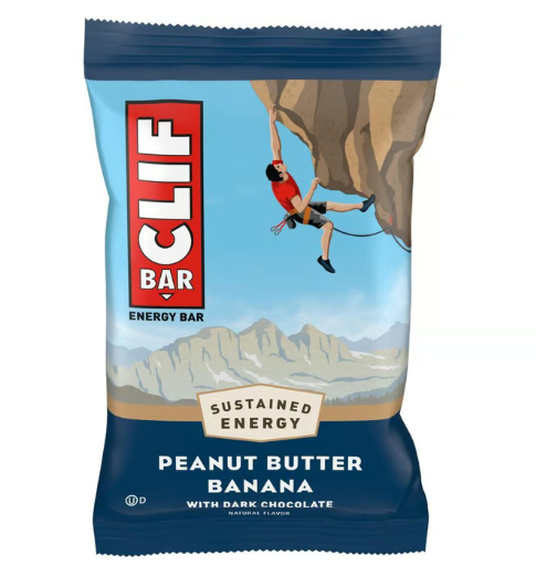 Clif Bar Organic Peanut Butter Banana with Dark Chocolate Energy Bar