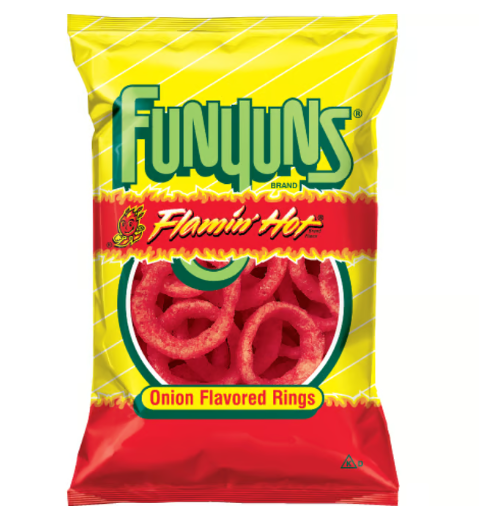 Funyuns Flamin' Hot Onion Rings Snack