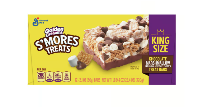 Golden Grahams S'mores Chocolate Marshmallow Treat Bars