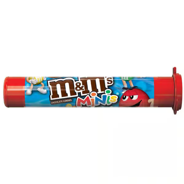 M&M's Minis Milk Chocolate Mega Tube