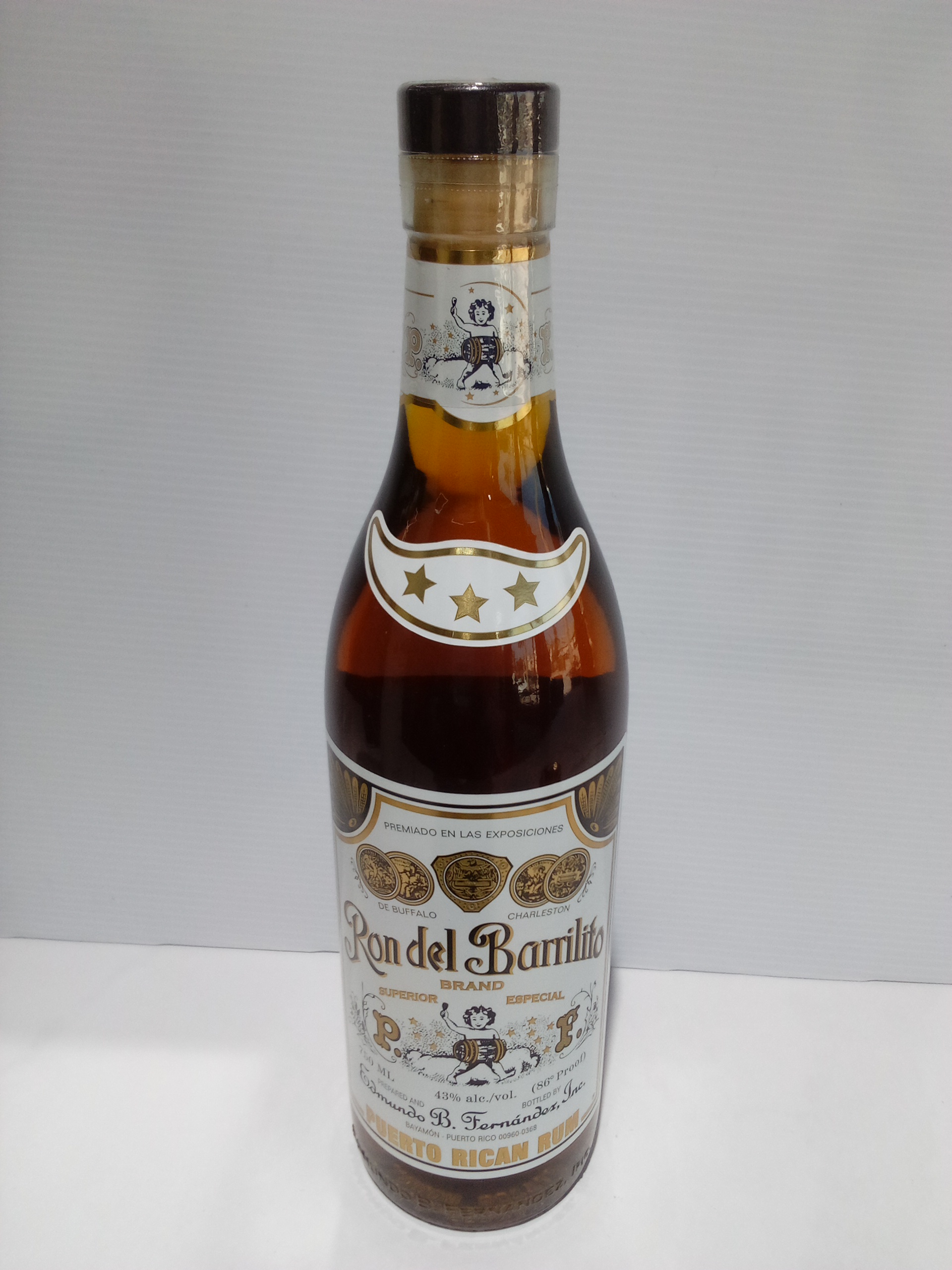 Ron Del Barrilito Superior Especial 750ML