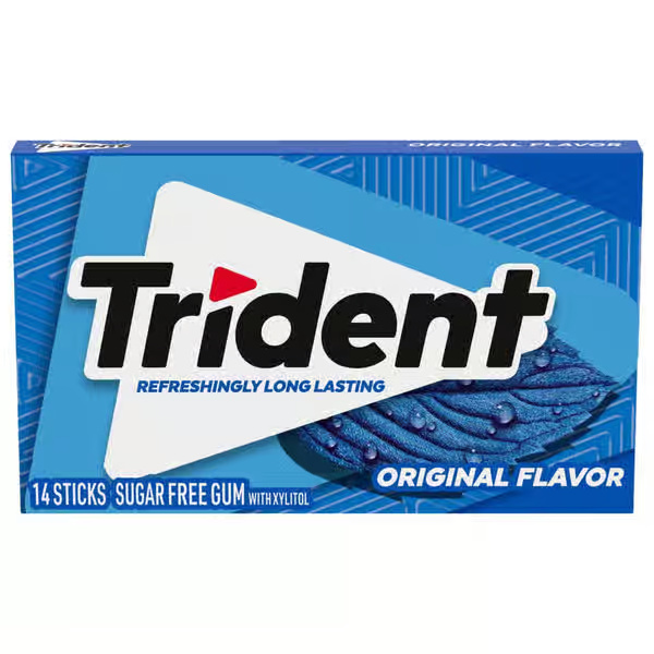 Trident Sugar Free Original Flavor Gum