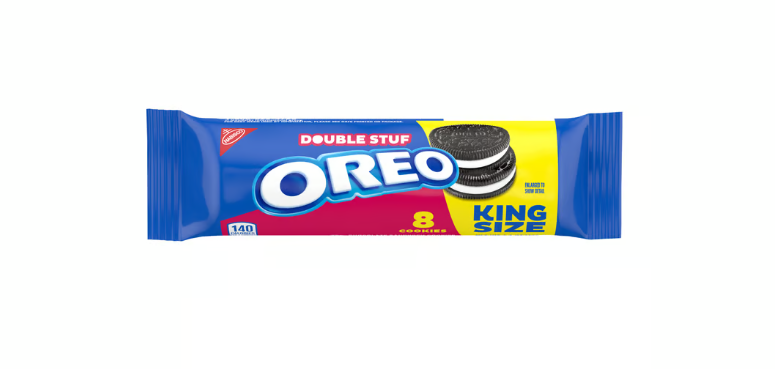 Oreo Double Stuf Chocolate Sandwich Cookies King Size