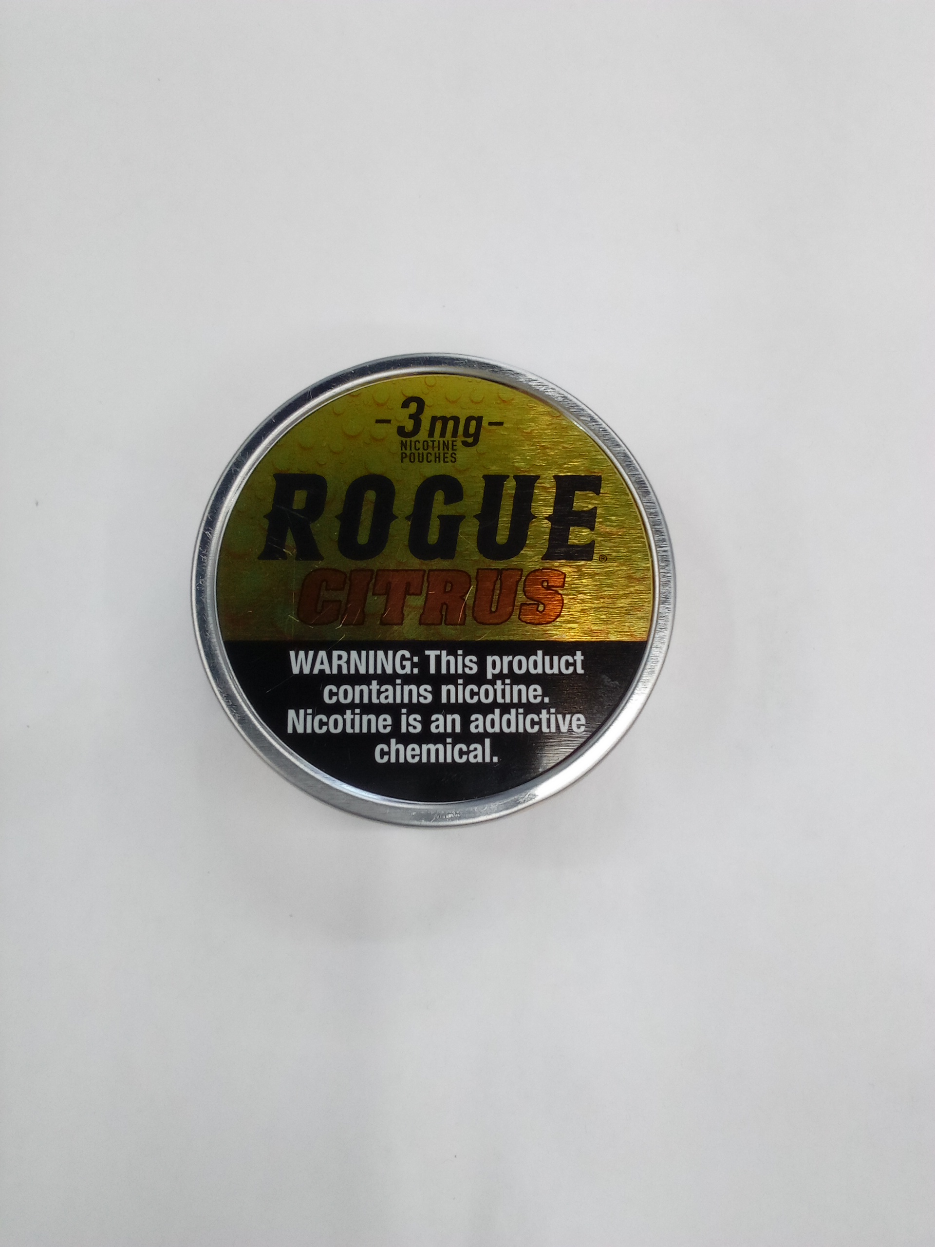Rogue citrus pouches 3mg
