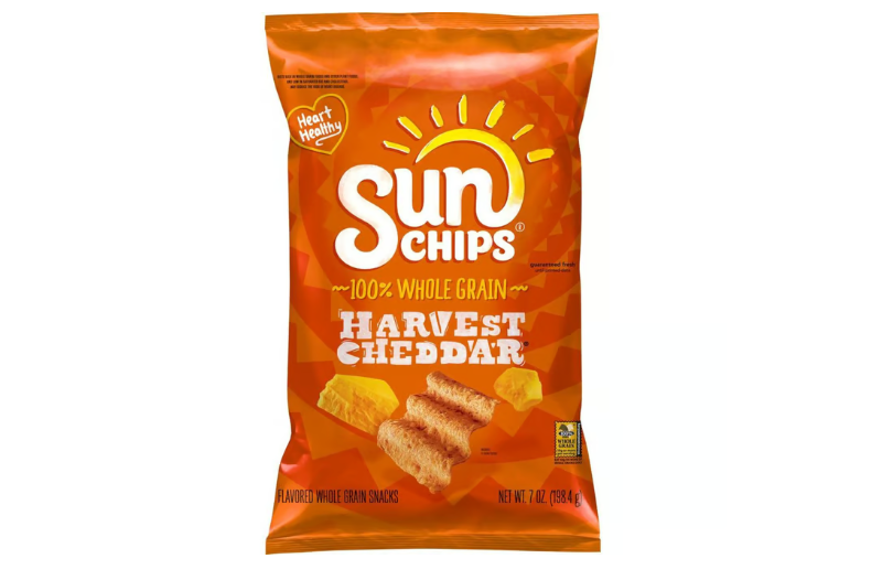 SunChips Harvest Cheddar Flavored Whole Grain Snacks