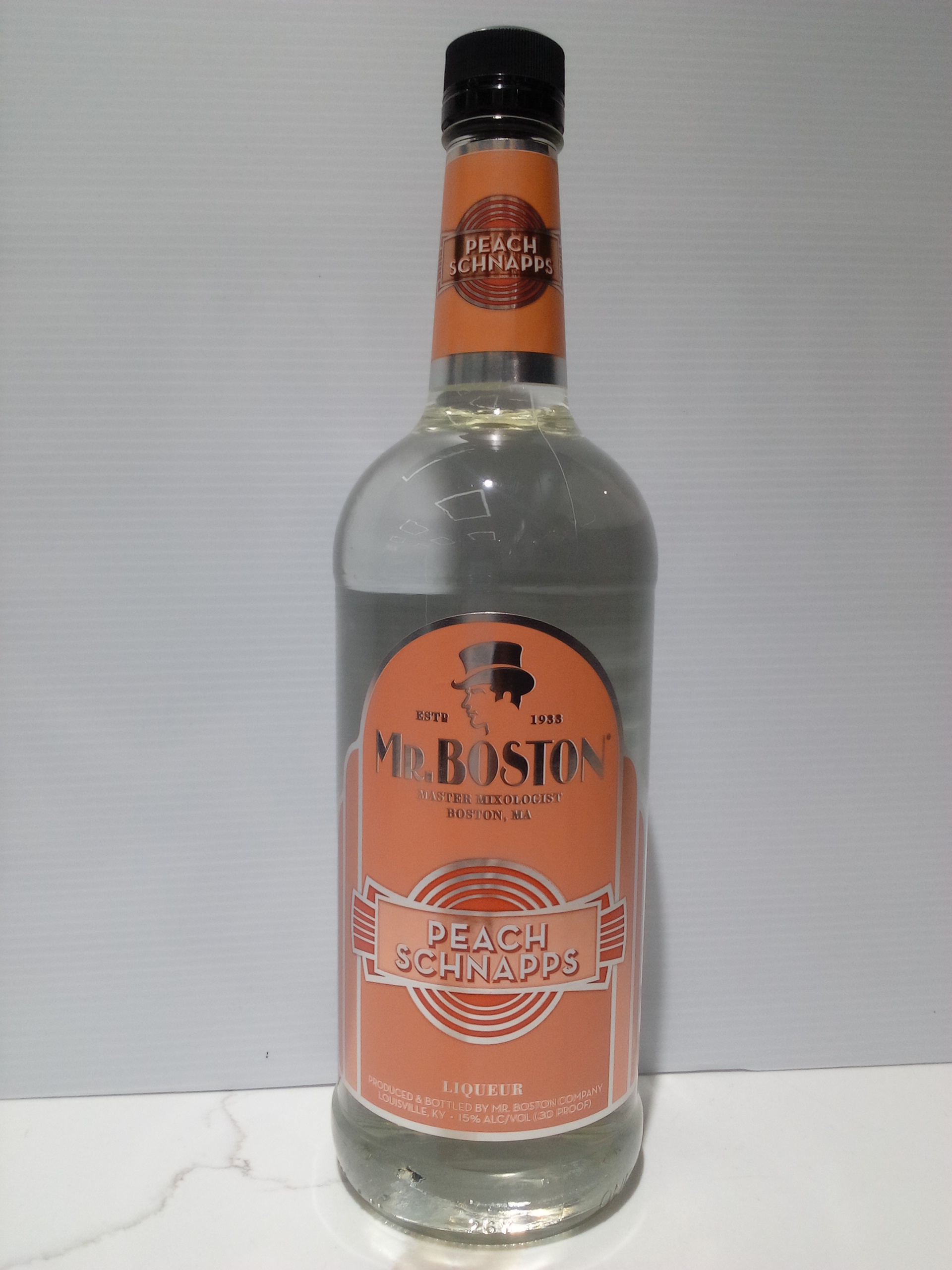 Mr Boston Peach 1 L