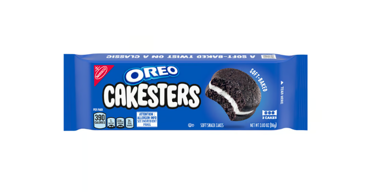 Oreo Cakesters Soft Baked Snack Cakes