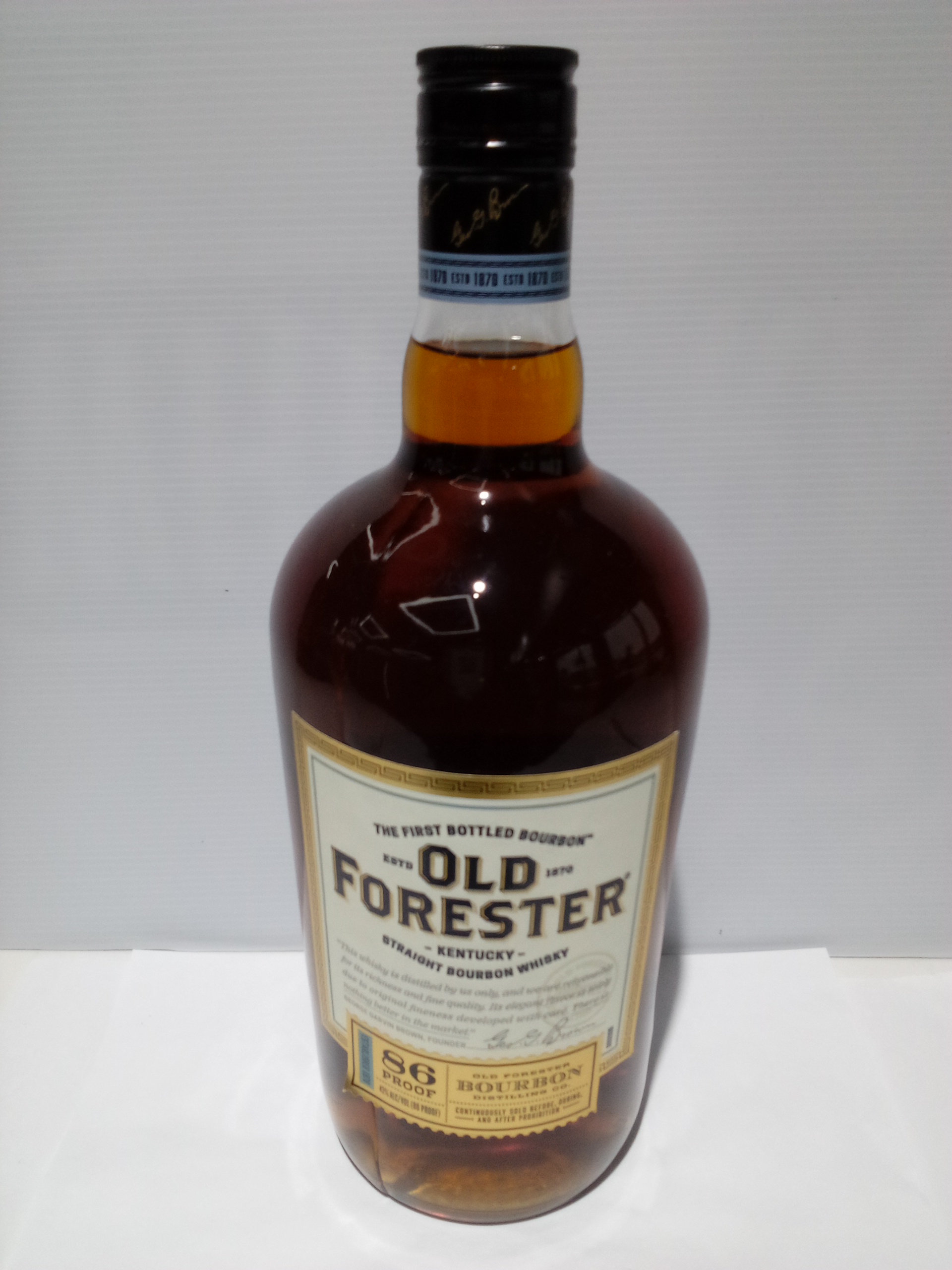 Old Forester Straight Bourbon 1.75L