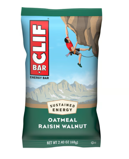 Clif Bar Oatmeal Raisin Walnut Energy Bar