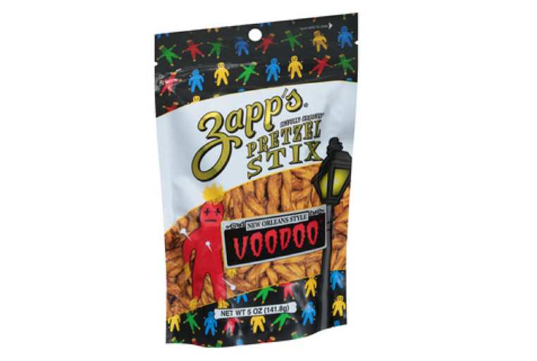 Zapp's Voodoo New Orleans Style Sinfully-Seasoned Pretzel Stix