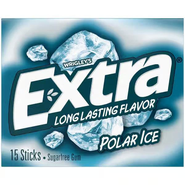 Extra Sugar Free Polar Ice Chewing Gums