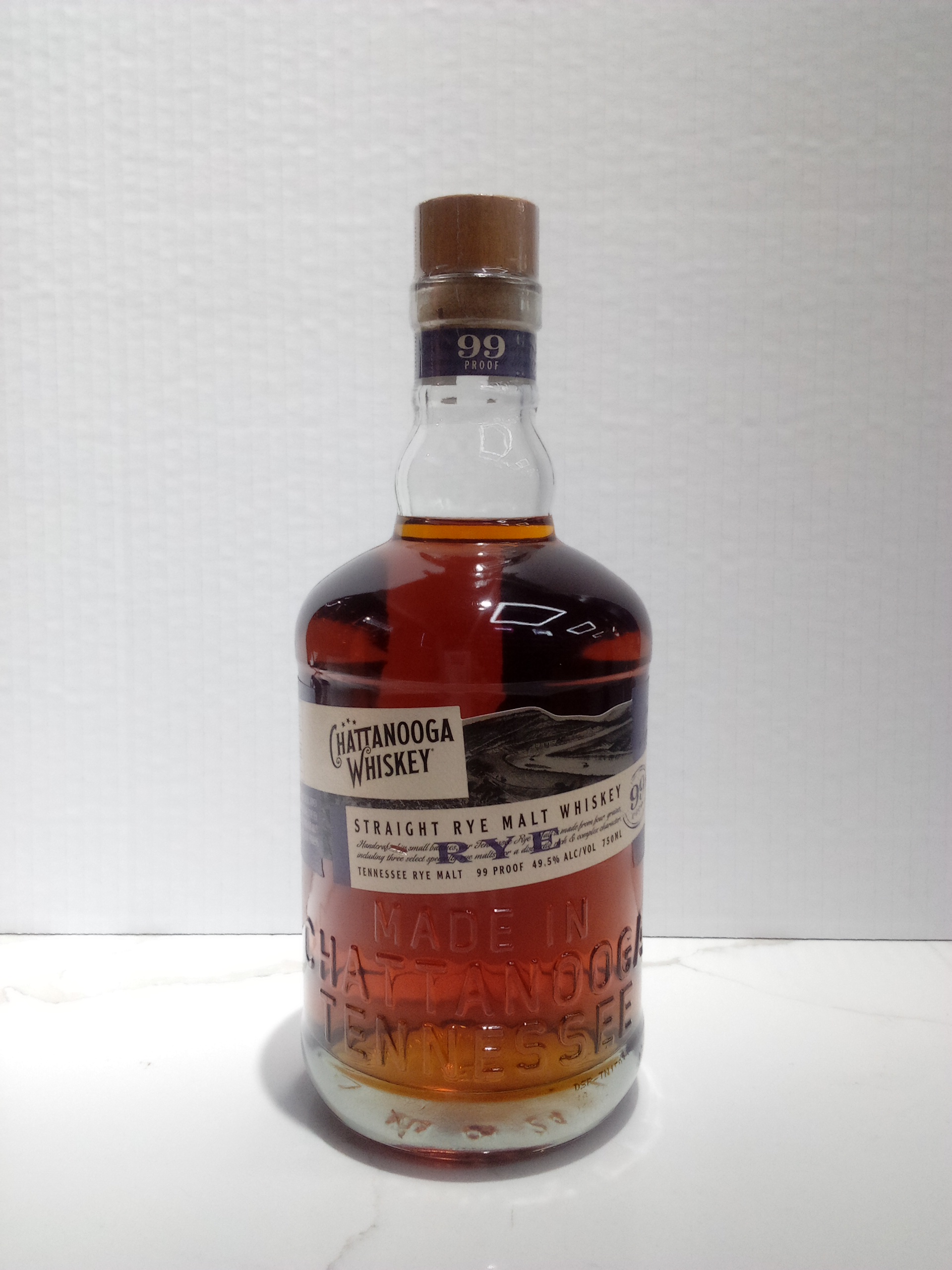 Chattanooga RYE Whiskey 750 ml
